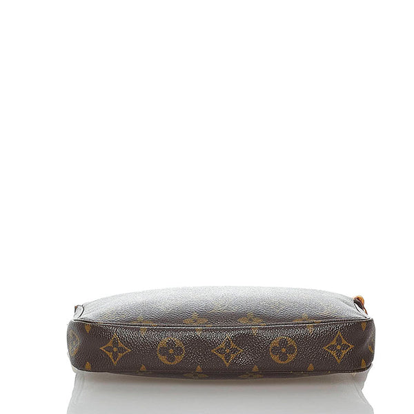 ルイ ヴィトン モノグラム アクセソワール ポーチ M40712 ブラウン PVC レザー レディース LOUIS VUITTON 【中古】