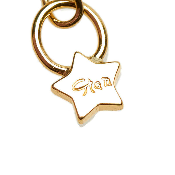 スタージュエリー K18YG イエローゴールド ダイヤ0.16ct ダイヤ0.08ct ネックレス レディース STAR JEWELRY 【中古】