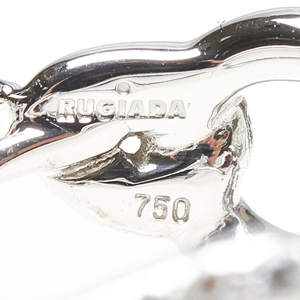 ヨンドシー 750 ダイヤ リング 指輪 レディース 4℃ 6号 【中古】