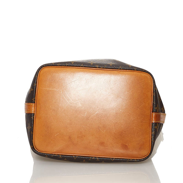 ルイ ヴィトン モノグラム プチノエ ショルダーバッグ M42226 ブラウン PVC レザー レディース LOUIS VUITTON 【中古】