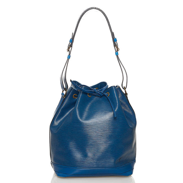 ルイ ヴィトン エピ　 ノエ　 肩掛け ショルダーバッグ M44005 トレドブルー レザー レディース LOUIS VUITTON 【中古】