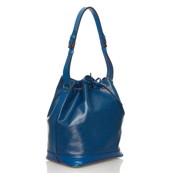 ルイ ヴィトン エピ　 ノエ　 肩掛け ショルダーバッグ M44005 トレドブルー レザー レディース LOUIS VUITTON 【中古】