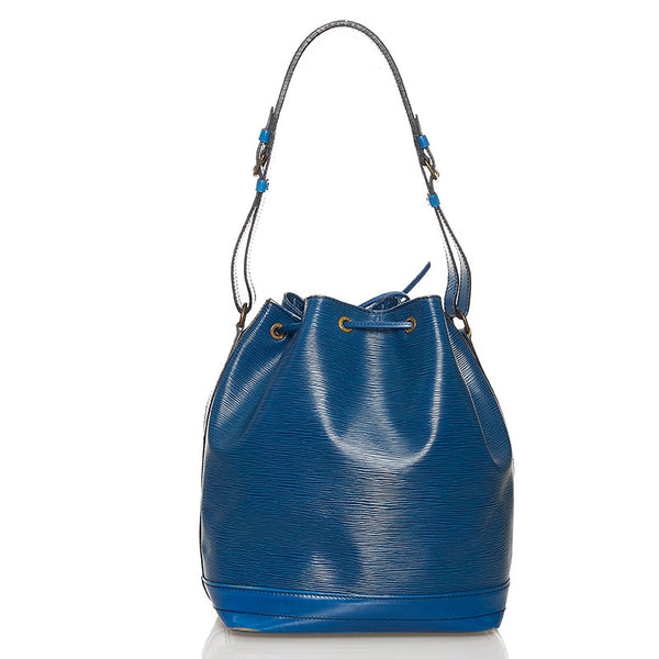 ルイ ヴィトン エピ　 ノエ　 肩掛け ショルダーバッグ M44005 トレドブルー レザー レディース LOUIS VUITTON 【中古】