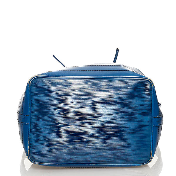 ルイ ヴィトン エピ　 ノエ　 肩掛け ショルダーバッグ M44005 トレドブルー レザー レディース LOUIS VUITTON 【中古】