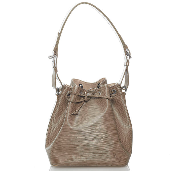 ルイ ヴィトン エピ プチノエ ショルダーバッグ M4410C ペッパー レザー レディース LOUIS VUITTON 【中古】