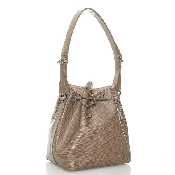 ルイ ヴィトン エピ プチノエ ショルダーバッグ M4410C ペッパー レザー レディース LOUIS VUITTON 【中古】
