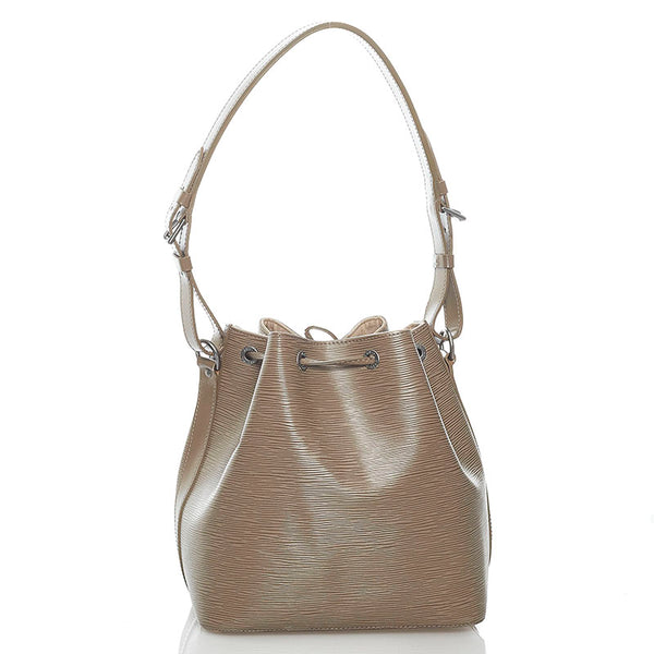 ルイ ヴィトン エピ プチノエ ショルダーバッグ M4410C ペッパー レザー レディース LOUIS VUITTON 【中古】
