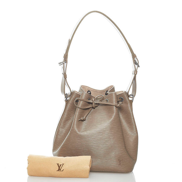 ルイ ヴィトン エピ プチノエ ショルダーバッグ M4410C ペッパー レザー レディース LOUIS VUITTON 【中古】