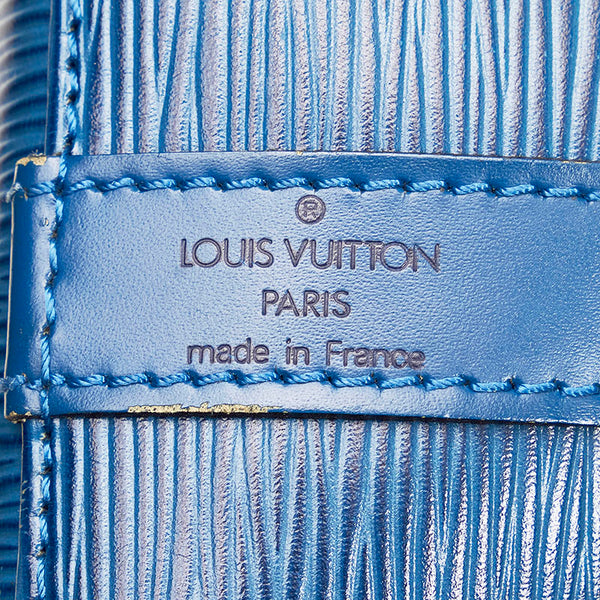 ルイ ヴィトン エピ プチノエ ショルダーバッグ M44105 トレドブルー レザー レディース LOUIS VUITTON 【中古】