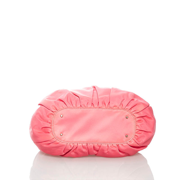 ケイトスペード ハンドバッグ ピンク ナイロン レザー レディース Kate Spade 【中古】