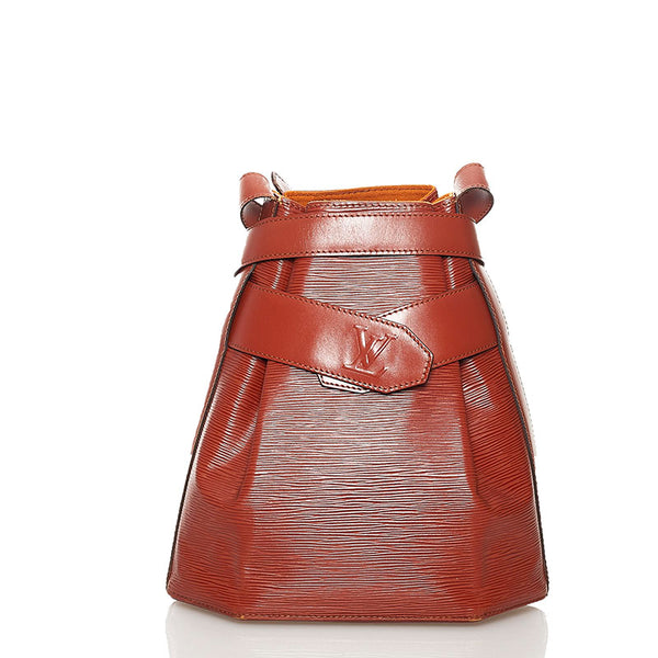 ルイ ヴィトン エピ サックデポールPM ショルダーバッグ M80203 ケニアブラウン レザー レディース LOUIS VUITTON 【中古】