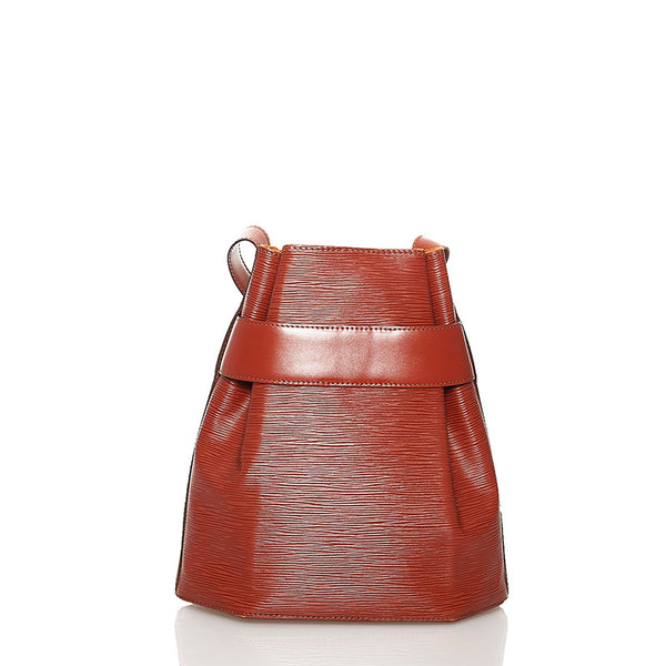 ルイ ヴィトン エピ サックデポールPM ショルダーバッグ M80203 ケニアブラウン レザー レディース LOUIS VUITTON 【中古】