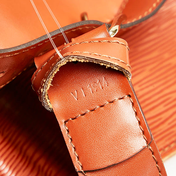 ルイ ヴィトン エピ サックデポールPM ショルダーバッグ M80203 ケニアブラウン レザー レディース LOUIS VUITTON 【中古】