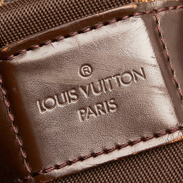 ルイ ヴィトン ダミエ ブロードウェイ ショルダーバッグ N42270 ブラウン PVC レザー メンズ LOUIS VUITTON 【中古】