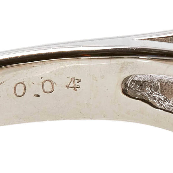 Pt900 プラチナ ブルートルマリン3.24ct ダイヤ0.04ct リング 指輪 レディース 13.5号 【中古】