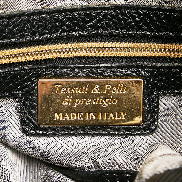 オロビアンコ ハンドバッグ ショルダーバッグ２WAY ブラック ナイロン レザー レディース Orobianco 【中古】