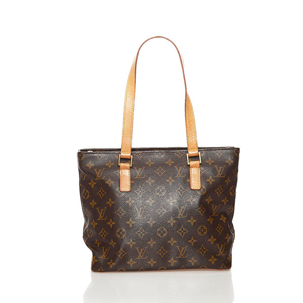 ルイ ヴィトン モノグラム カバピアノ トートバッグ M51148 ブラウン PVC レザー レディース LOUIS VUITTON 【中古】