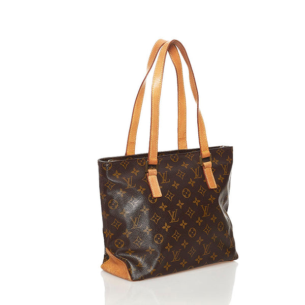 ルイ ヴィトン モノグラム カバピアノ トートバッグ M51148 ブラウン PVC レザー レディース LOUIS VUITTON 【中古】