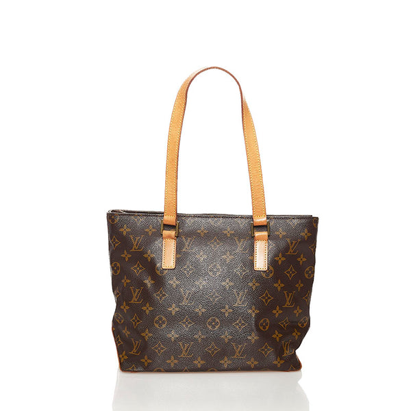 ルイ ヴィトン モノグラム カバピアノ トートバッグ M51148 ブラウン PVC レザー レディース LOUIS VUITTON 【中古】
