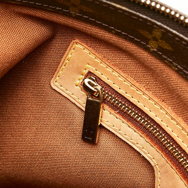 ルイ ヴィトン モノグラム カバピアノ トートバッグ M51148 ブラウン PVC レザー レディース LOUIS VUITTON 【中古】