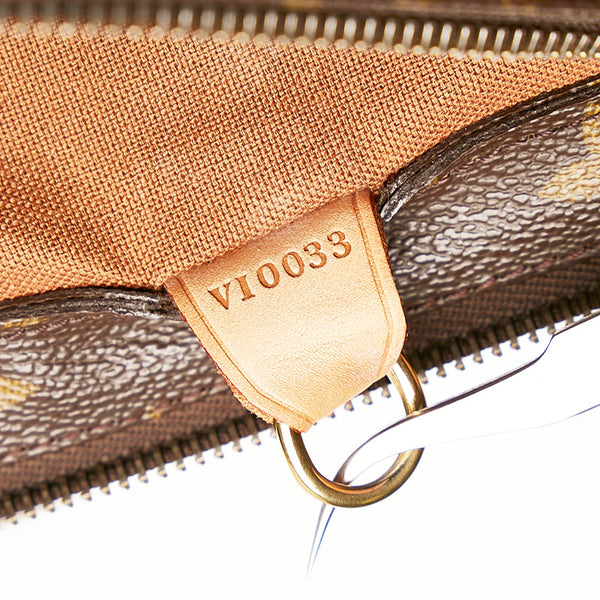 ルイ ヴィトン モノグラム カバピアノ トートバッグ M51148 ブラウン PVC レザー レディース LOUIS VUITTON 【中古】