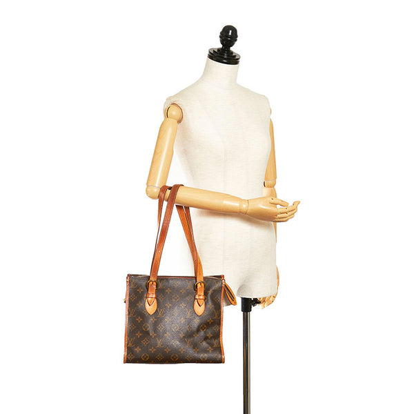 ルイ ヴィトン モノグラム ポパンクール オ ショルダーバッグ M40007 ブラウン PVC レザー レディース LOUIS VUITTON 【中古】