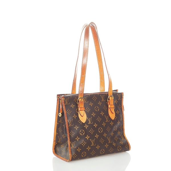 ルイ ヴィトン モノグラム ポパンクール オ ショルダーバッグ M40007 ブラウン PVC レザー レディース LOUIS VUITTON 【中古】