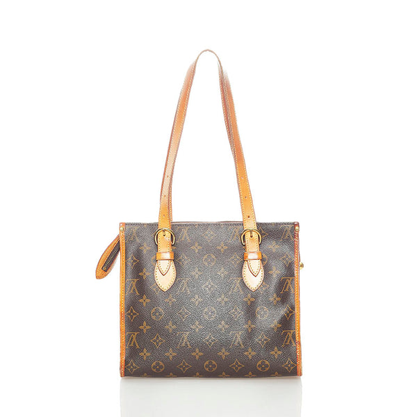 ルイ ヴィトン モノグラム ポパンクール オ ショルダーバッグ M40007 ブラウン PVC レザー レディース LOUIS VUITTON 【中古】