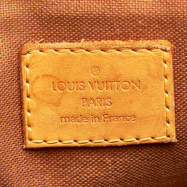 ルイ ヴィトン モノグラム ポパンクール オ ショルダーバッグ M40007 ブラウン PVC レザー レディース LOUIS VUITTON 【中古】