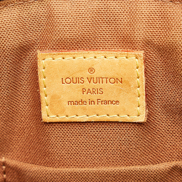 ルイ ヴィトン モノグラム ティボリPM ハンドバッグ M40143 ブラウン PVC レザー レディース LOUIS VUITTON 【中古】