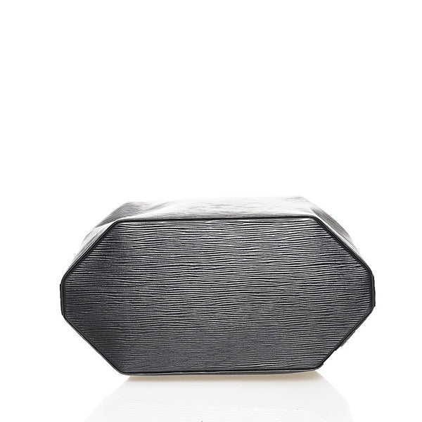 ルイ ヴィトン エピ サックデポールGM ショルダーバッグ M80155 ブラック レザー レディース LOUIS VUITTON 【中古】