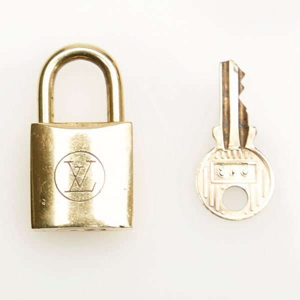 ルイ ヴィトン パドロック 旧型 9個セット カデナ ゴールド メッキ レディース LOUIS VUITTON 【中古】