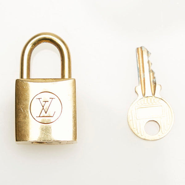 ルイ ヴィトン パドロック 旧型 9個セット カデナ ゴールド メッキ レディース LOUIS VUITTON 【中古】
