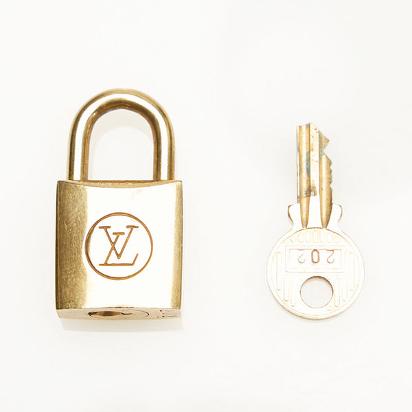ルイ ヴィトン パドロック 旧型 9個セット カデナ ゴールド メッキ レディース LOUIS VUITTON 【中古】