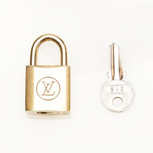 ルイ ヴィトン パドロック 旧型 9個セット カデナ ゴールド メッキ レディース LOUIS VUITTON 【中古】