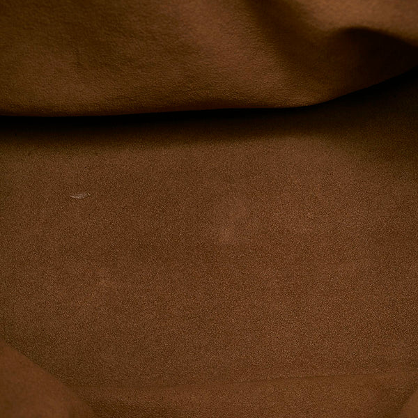 グッチ GGスプリーム ホーボー ショルダーバッグ 414930 ピンク レッド PVC レザー レディース GUCCI 【中古】