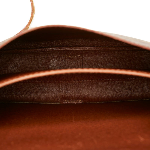 ルイ ヴィトン モノグラム カルトシエール26 斜め掛け ショルダーバッグ  M51252 ブラウン PVC レザー レディース LOUIS VUITTON 【中古】