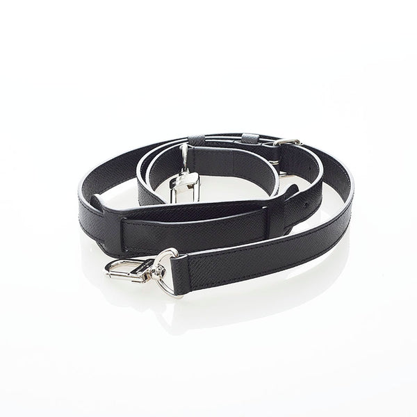 ルイ ヴィトン タイガ ショルダーストラップ ブラック レザー レディース LOUIS VUITTON 【中古】