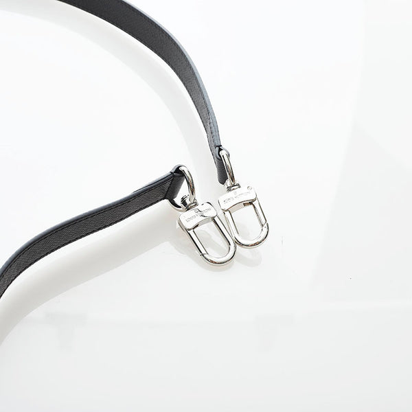 ルイ ヴィトン タイガ ショルダーストラップ ブラック レザー レディース LOUIS VUITTON 【中古】