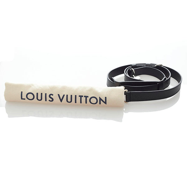 ルイ ヴィトン タイガ ショルダーストラップ ブラック レザー レディース LOUIS VUITTON 【中古】