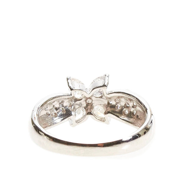 Pt900 プラチナ ダイヤ0.48ct ダイヤ0.31ct リング 指輪 レディース 8.5号 【中古】