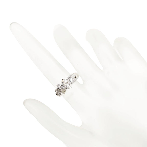 Pt900 プラチナ ダイヤ0.48ct ダイヤ0.31ct リング 指輪 レディース 8.5号 【中古】