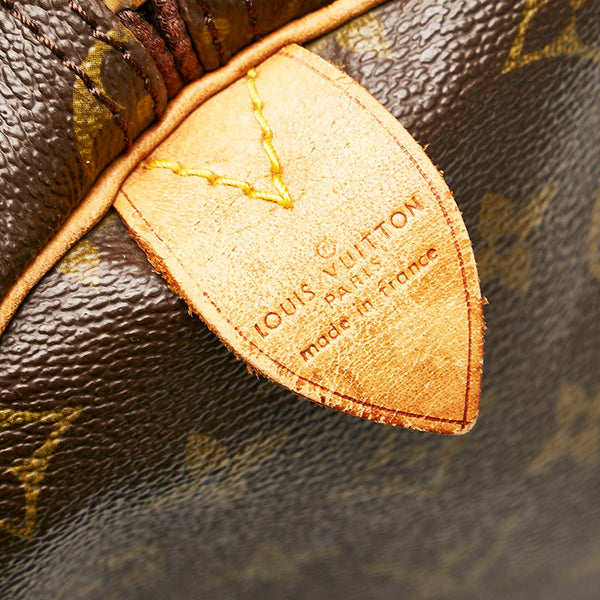 ルイ ヴィトン モノグラム キーポル55 ボストンバッグ M41426 ブラウン PVC レザー レディース LOUIS VUITTON 【中古】