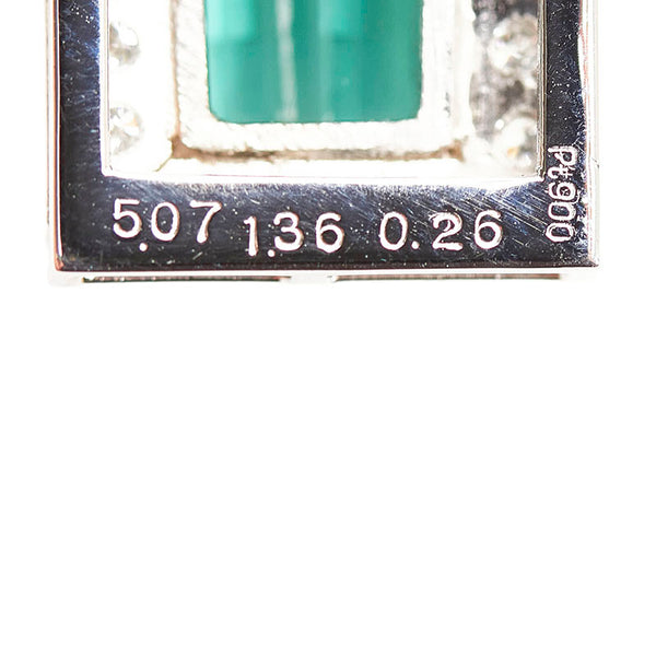 Pt900ベース/K18コンビ ダイヤ0.26ct グリーントルマリン5.07ct ピンクトルマリン1.36ct ペンダントトップ レディース 【中古】