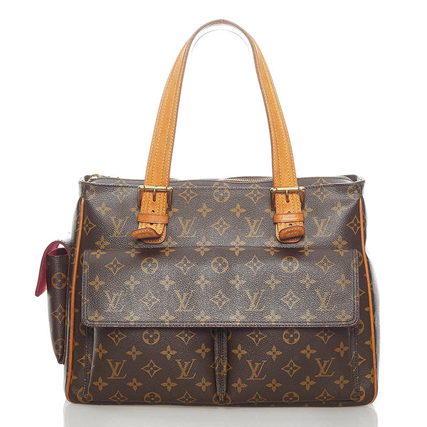 ルイ ヴィトン モノグラム ミュルティプリシテ ショルダーバッグ M51162  ブラウン PVC レザー レディース LOUIS VUITTON 【中古】