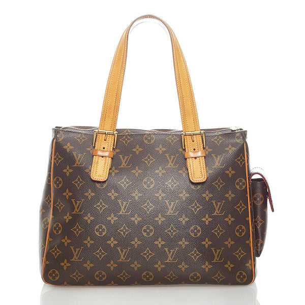 ルイ ヴィトン モノグラム ミュルティプリシテ ショルダーバッグ M51162  ブラウン PVC レザー レディース LOUIS VUITTON 【中古】