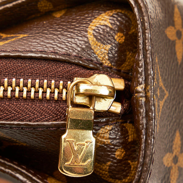 ルイ ヴィトン モノグラム ミュルティプリシテ ショルダーバッグ M51162  ブラウン PVC レザー レディース LOUIS VUITTON 【中古】