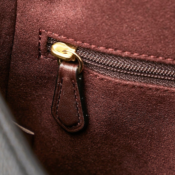 コーチ ハンドバッグ ショルダーバッグ 2WAY ブラック レザー レディース COACH 【中古】