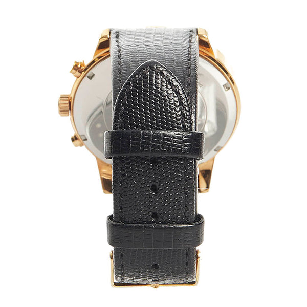 ゲス 腕時計 W1000G4 クオーツ ブラック文字盤 ステンレススチール メンズ Guess 【中古】