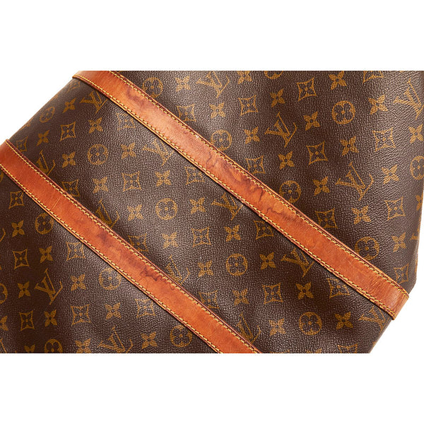 ルイ ヴィトン モノグラム キーポル45 ハンドバッグ ボストンバッグ M41428 ブラウン PVC レザー レディース LOUIS VUITTON 【中古】